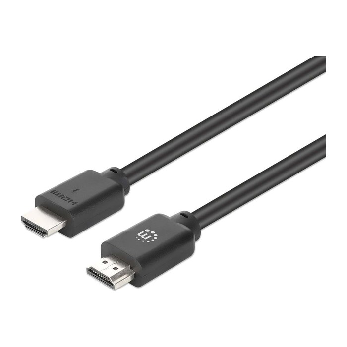 Manhattan 4K60 HDMI 2.0 Kabel 2 m 18 Gbit/s schwarz