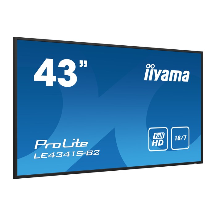 iiyama PROLITE LE4341S-B2 LED-Display, schwarz, 108,0 cm (43,0 Zoll)