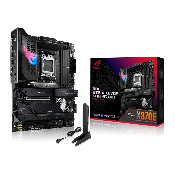 ASUS ROG STRIX X870E-E GAMING WIFI (AMD,AM5,DDR5,ATX)