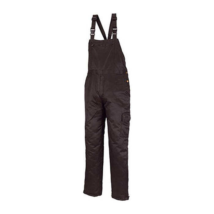 teXXor® unisex Winter Arbeits-Latzhose FRIGO schwarz Größe S