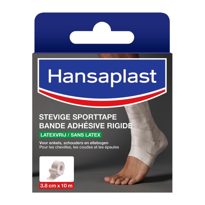 Hansaplast Tape ROBUSTES SPORTTAPE 48423 weiß 3,8 cm x 10,0 m, 1 Rolle