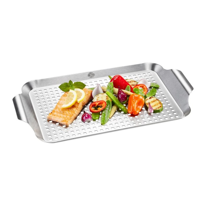 GEFU® Grillplatte BBQ 25,4 x 42,5 x 2,9 cm, 1 St.