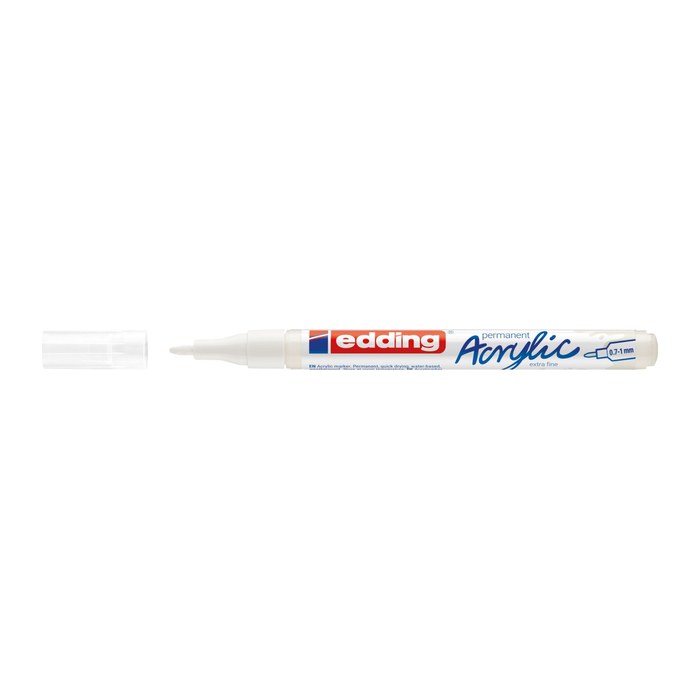edding 5500 Acrylstift weiß 0,7 - 1,0 mm, 1 St.