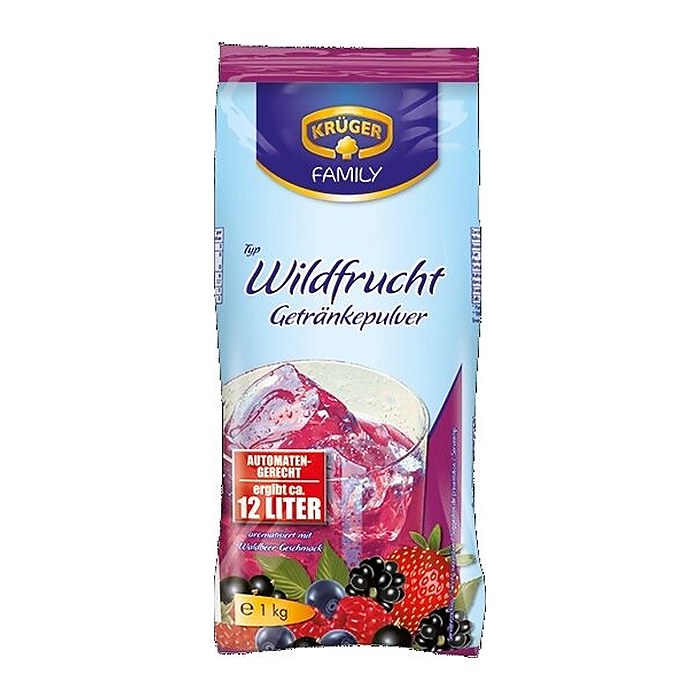 KRÜGER Wildfrucht Getränkepulver 1,0 kg