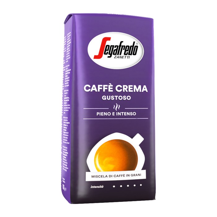 Segafredo Crema Gustoso Kaffeebohnen, kräftig, 1 kg