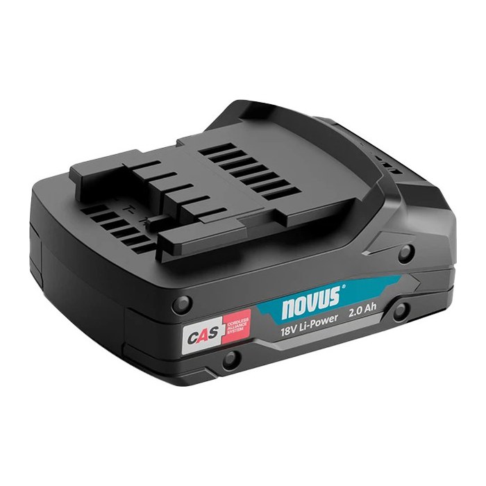 novus Werkzeugakku CAS LiHD-mit Air Cooled-Ladetechnologie 18,0 V, 2,0 Ah