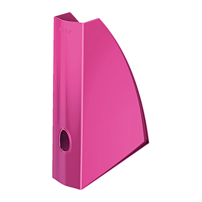 LEITZ Stehsammler WOW 52771023 pink Kunststoff, DIN A4, 1 St.