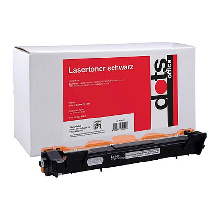 dots schwarz Toner kompatibel zu brother TN-1050