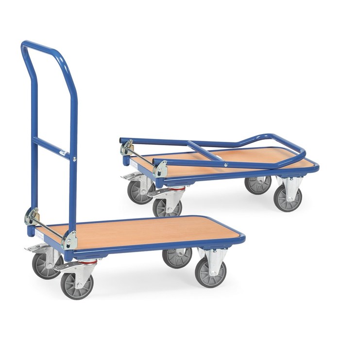 fetra Transportwagen klappbar 1132 blau 47,0 x 81,5 x 93,0 cm bis 250,0 kg