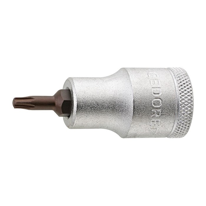 GEDORE 1/2 Zoll Innen-TX Steckschlüsseleinsatz Größe: T 60 Länge: 55,0 mm
