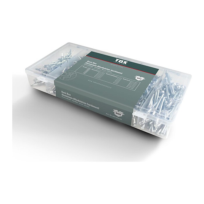 TOX Blindnieten-Sortiment BASIC 400-teilig