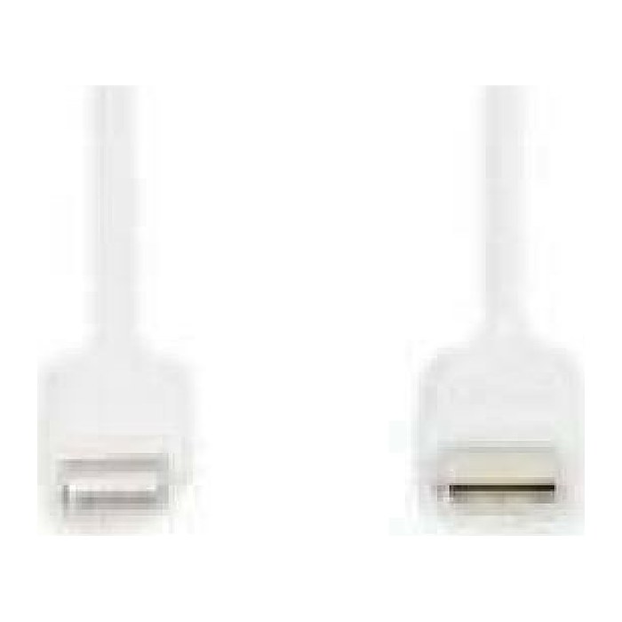 DIGITUS USB Kabel USB-C St. -> Lightning St., MFI 2M weiß