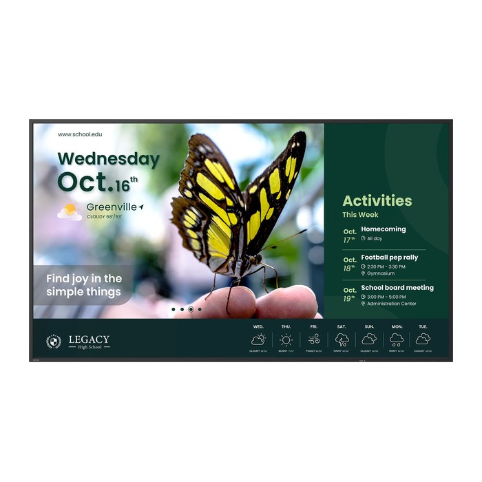 BenQ 139.7cm (55") ST5504 Android 14 UHD 2xHDMI 350nits (Speditionsversand)