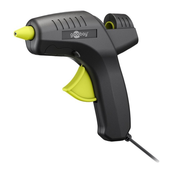 goobay 77824 Premium, 80 W Heißklebepistole-Set schwarz, grün, 1 St.