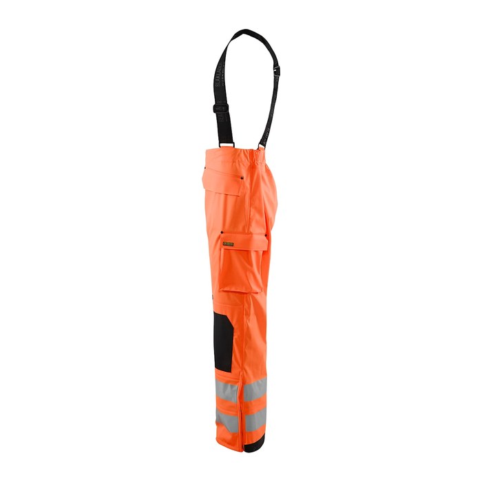 BLAKLÄDER® unisex Warnschutz-Latzhose 1302 orange Größe 4XL