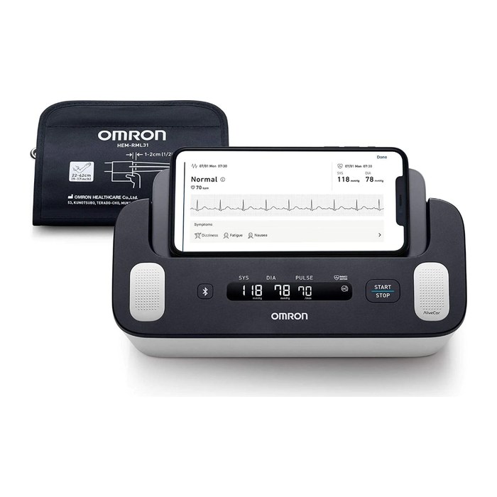 OMRON Complete mit EKG-Funktion Oberarm-Blutdruckmessgerät