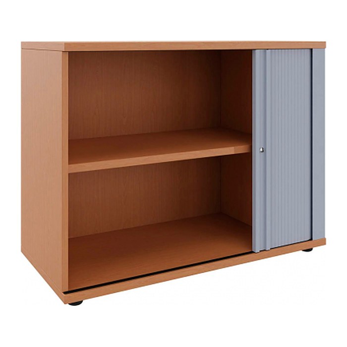 fm Rollladenschrank buche 1 Fachboden 100,0 x 44,2 x 78,1 cm
