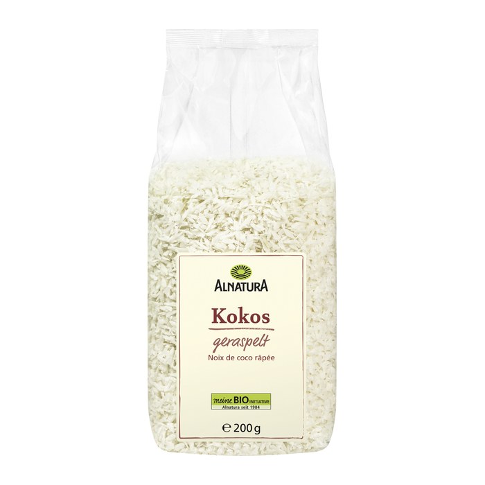 ALNATURA Bio Kokos geraspelt 200,0 g, 1 St.