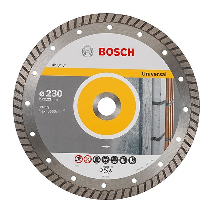 BOSCH Diamant-Trennscheibe Standard for Universal Turbo, 1 St.