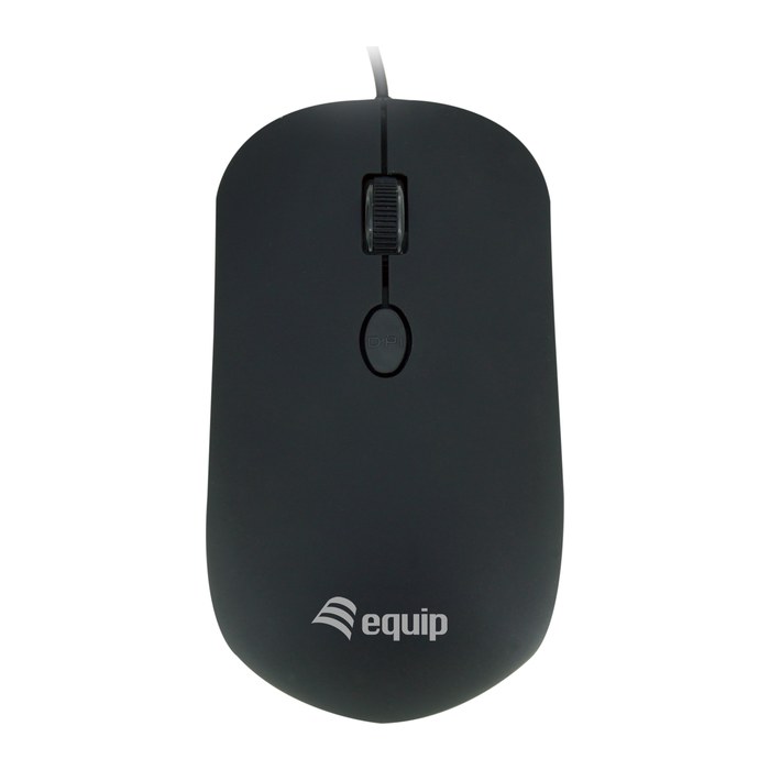 Equip Komfortmaus USB-A Stecker L+R 1.50m schwarz