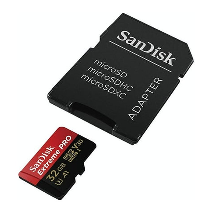 SanDisk Speicherkarte microSDHC-Card Extrem PRO, 32 GB, 1 St.