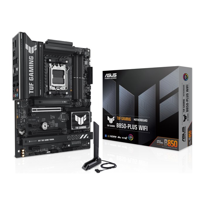 ASUS TUF GAMING B850-PLUS WIFI (AMD,AM5,DDR5,ATX)