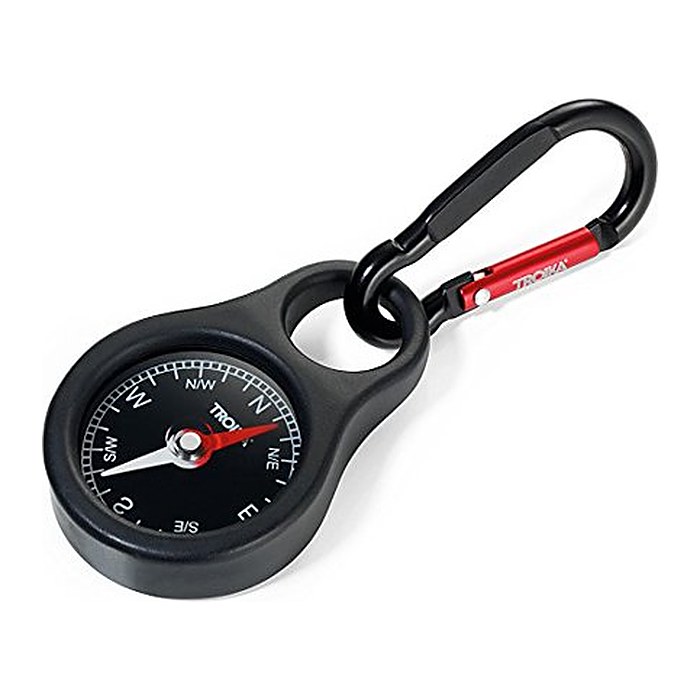 TROIKA® Schlüsselanhänger WEGWEISER schwarz