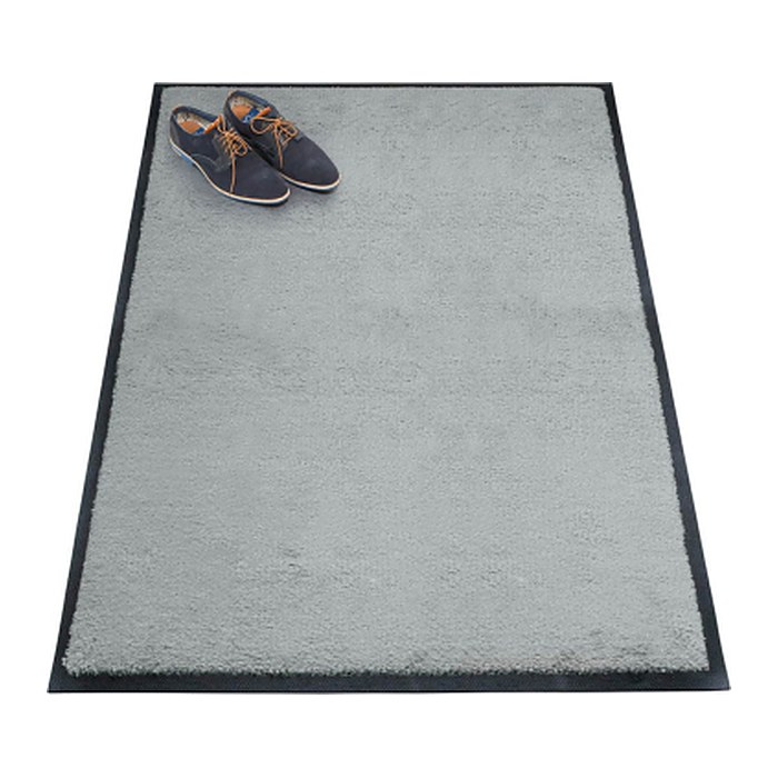 miltex Fußmatte Eazycare Style verkehrsgrau 80,0 x 120,0 cm