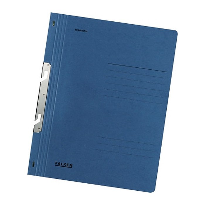 FALKEN Einhakhefter Karton blau DIN A4, 1 St.