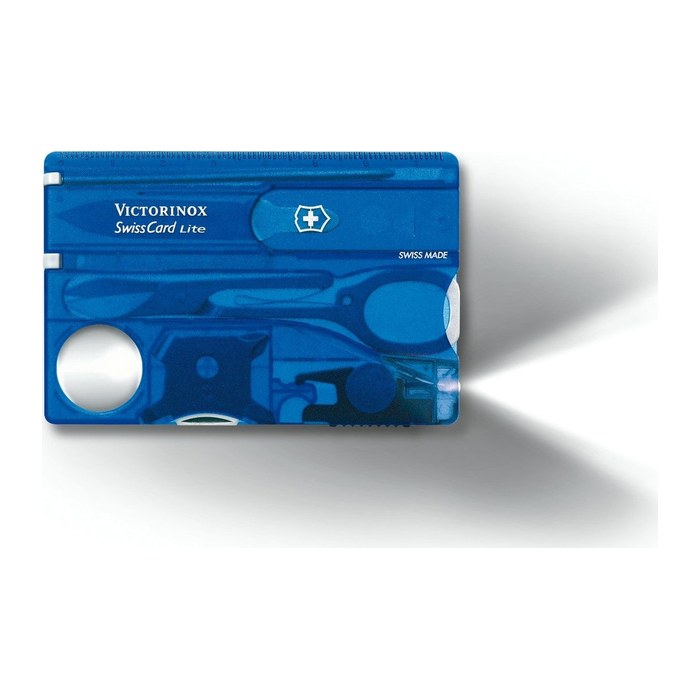 VICTORINOX Multitool SwissCard Lite 0.7322.T2, Länge: 82,0 mm, 1 St.