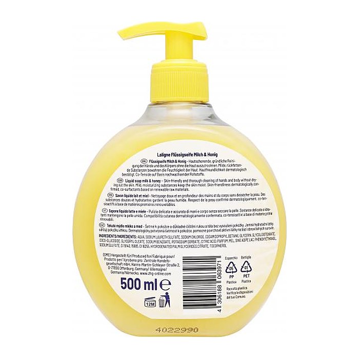La ligne Milch & Honig Flüssigseife 500 ml, 1 St.