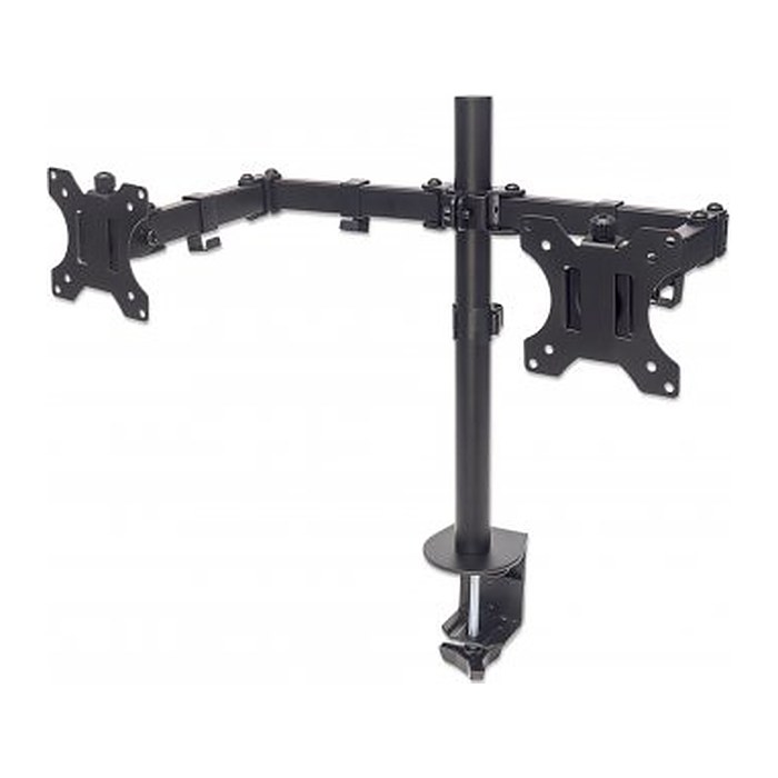 MANHATTAN Monitorarm für 2 Displays 13"-32" bis 8kg pro Disp