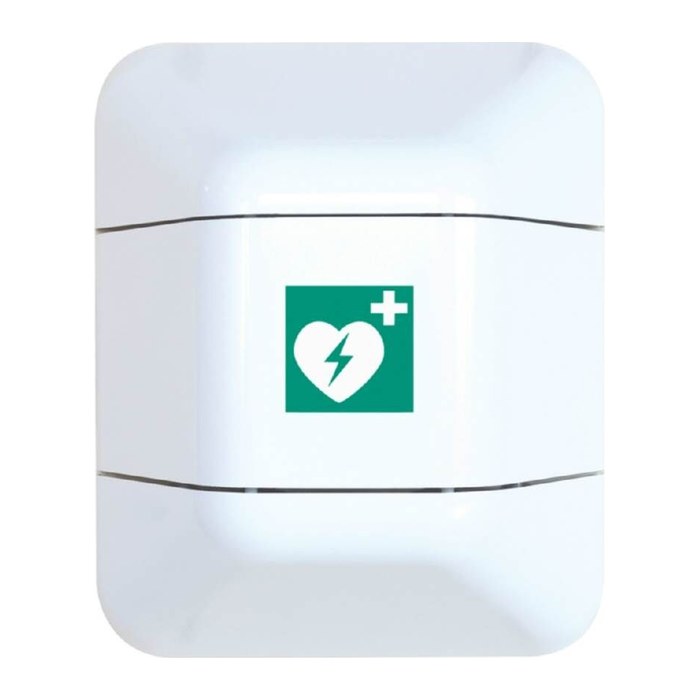 EICHNER Wandschrank für Defibrillator ohne Füllung weiß