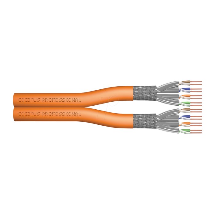 DIGITUS Ethernet Netzwerkkabel DK-1743-VH-D-5 500,0 m orange 1.200 MHz, 1 St.