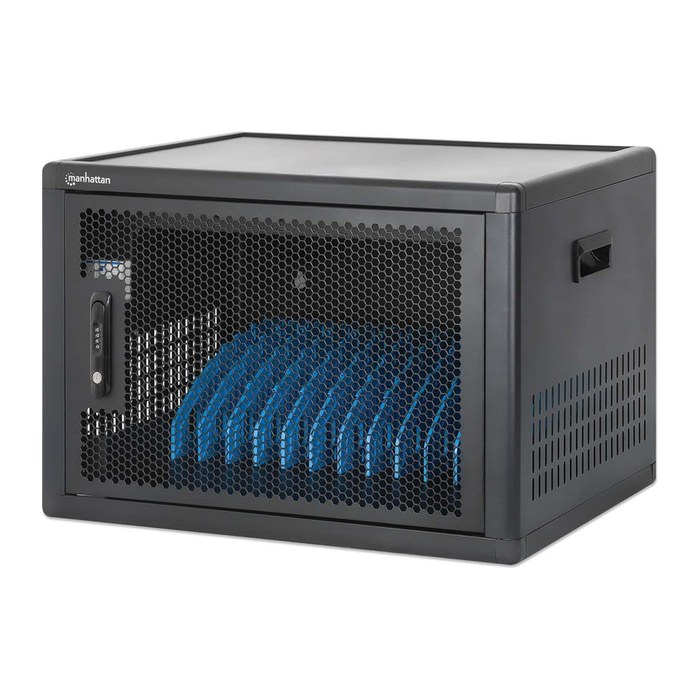 MANHATTAN 12-Port USB-C Desktop Ladeschrank 65W pro Port