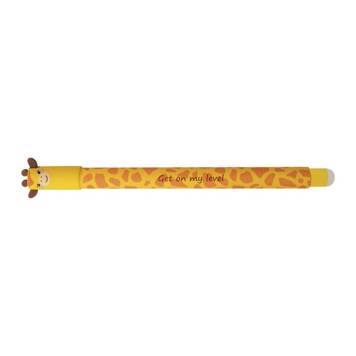 EBERHARD FABER Animal Erase it! Gelschreiber Giraffe 0,7 mm, Schreibfarbe: blau, 1 St.