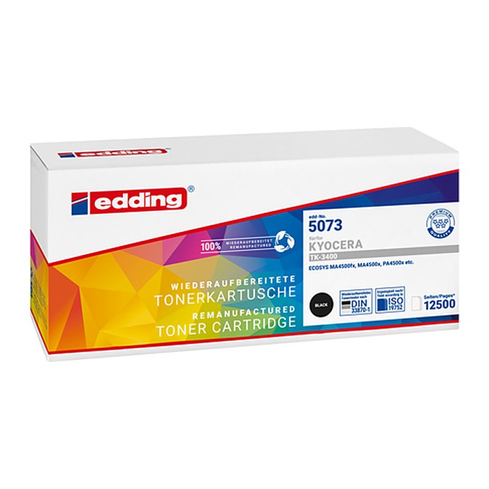 edding  schwarz Toner kompatibel zu KYOCERA TK-3400