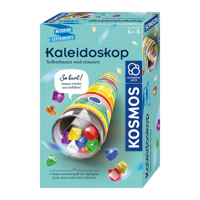 KOSMOS Experimentierkasten Kaleidoskop mehrfarbig