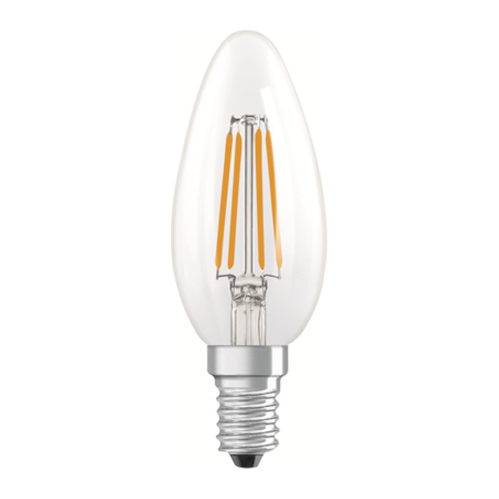 OSRAM LED-Lampe RETROFIT CLASSIC B 40 E14 4 W klar, 1 St.