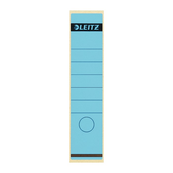 LEITZ Ordneretiketten 1640 blau für 8,0 cm Rückenbreite, 10 St.