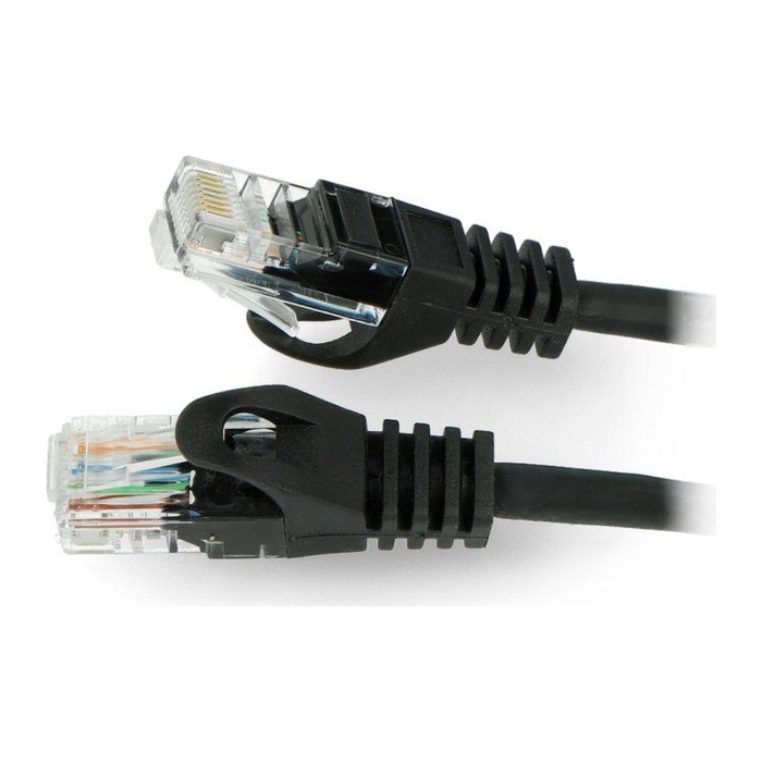 LANBERG Patchkabel CAT.5E UTP 30m Fluke Zertifikat schwarz