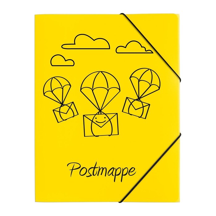 PAGNA Sammelmappe Postmappe DIN A4 gelb, 1 St.