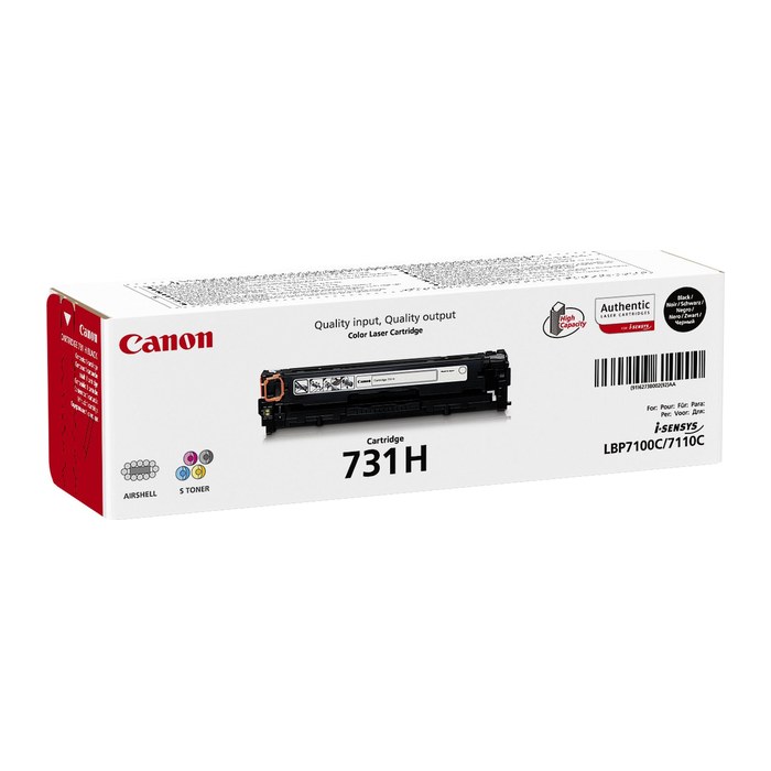 Canon 731H BK schwarz Toner