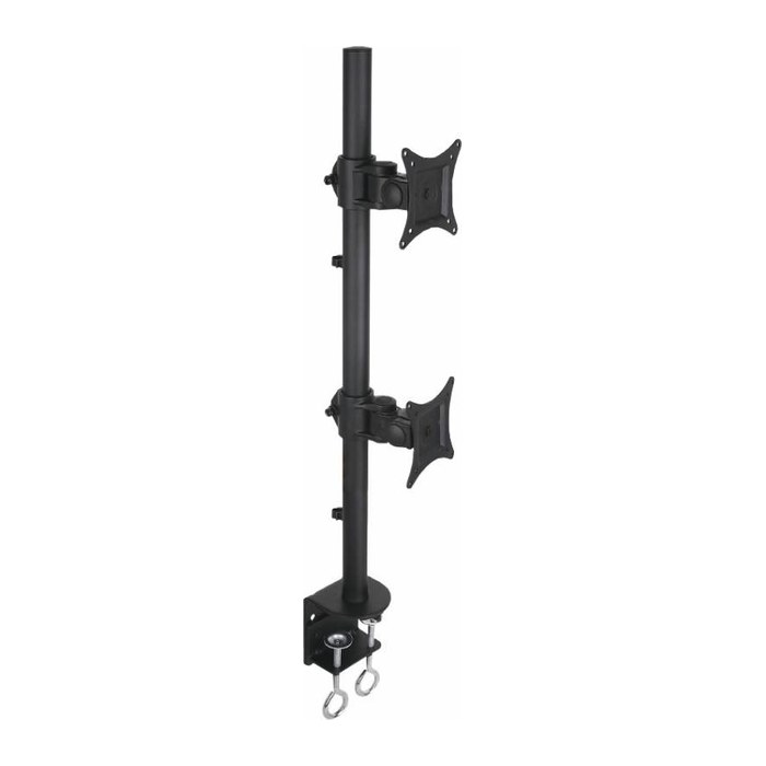 Techly Schreibtischhalterung f. 2LCD 13"-27" Klemme vertikal