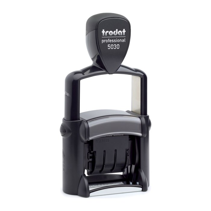trodat Datumstempel Professional 4.0+Kissen schw 5030