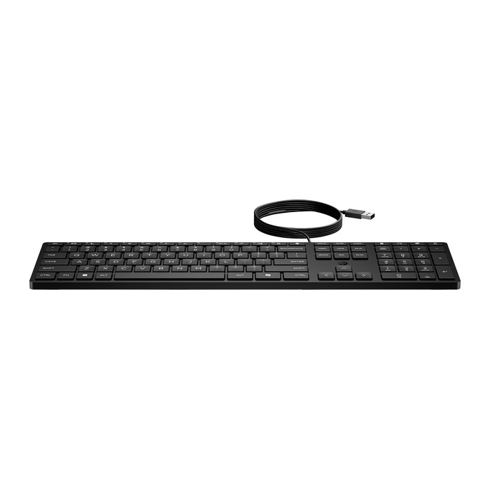 HP 320K Tastatur kabelgebunden schwarz