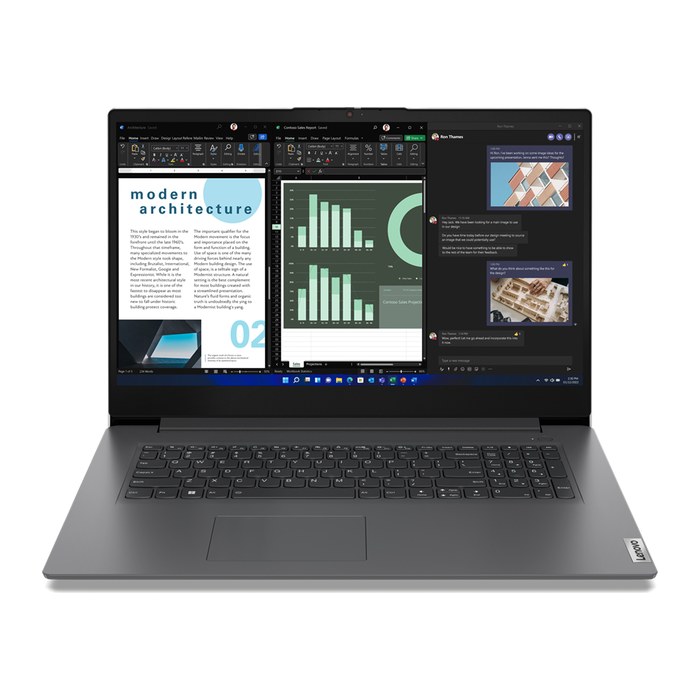 Lenovo V17 G4 IRU Laptop 43,9 cm (17,3 Zoll), 8 GB RAM, 512 GB SSD, Intel® Core™ i3-1315U