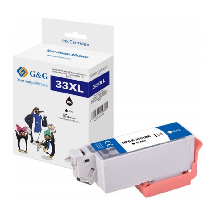 G&G XL-Druckerpatrone kompatibel mit Epson 33XL/ T3351