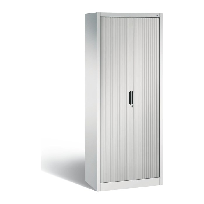 CP Omnispace Rollladenschrank lichtgrau 4 Fachböden 80,0 x 42,0 x 198,0 cm