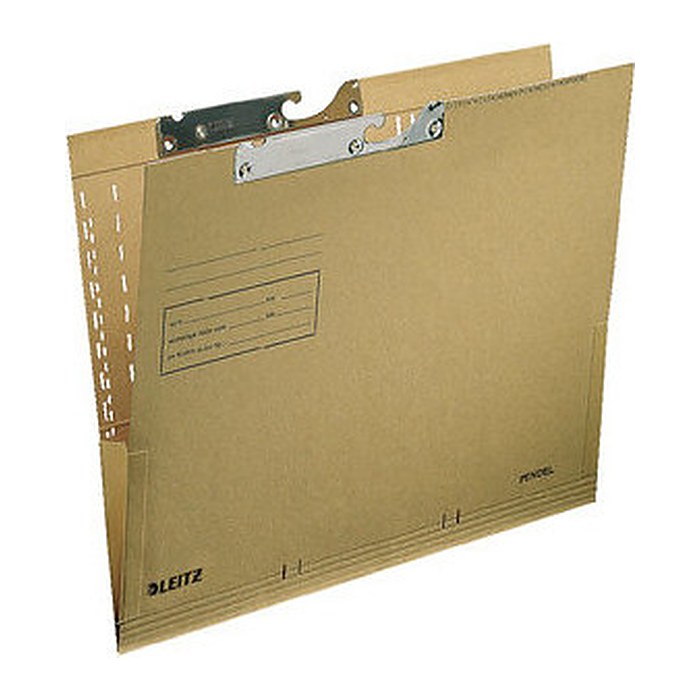 LEITZ Pendelhefter 2116 Karton naturbraun DIN A4 1x kaufmännische Heftung, 50 St.